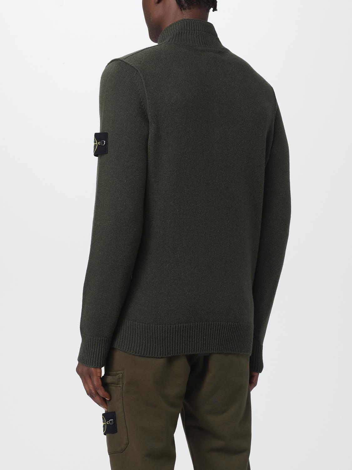 STONE ISLAND PULLOVER: Pullover herren Stone Island, Grün - Img 3