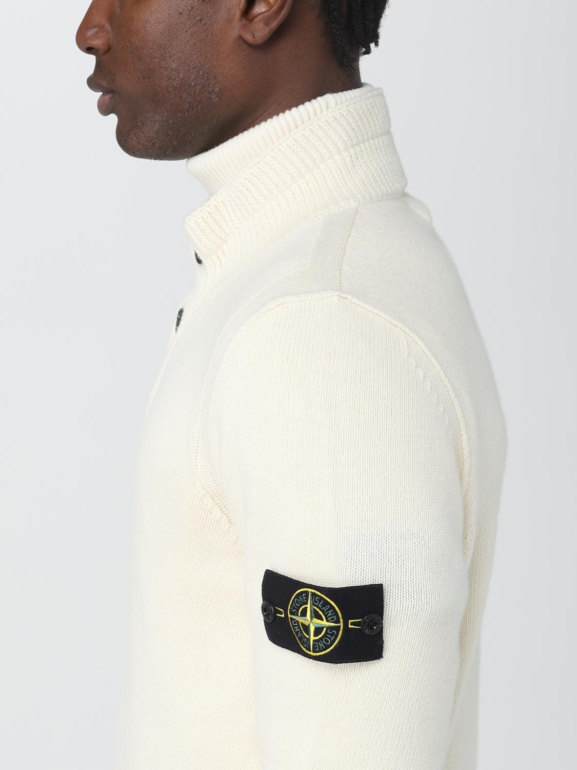 STONE ISLAND PULLOVER: Pullover herren Stone Island, Beige - Img 5