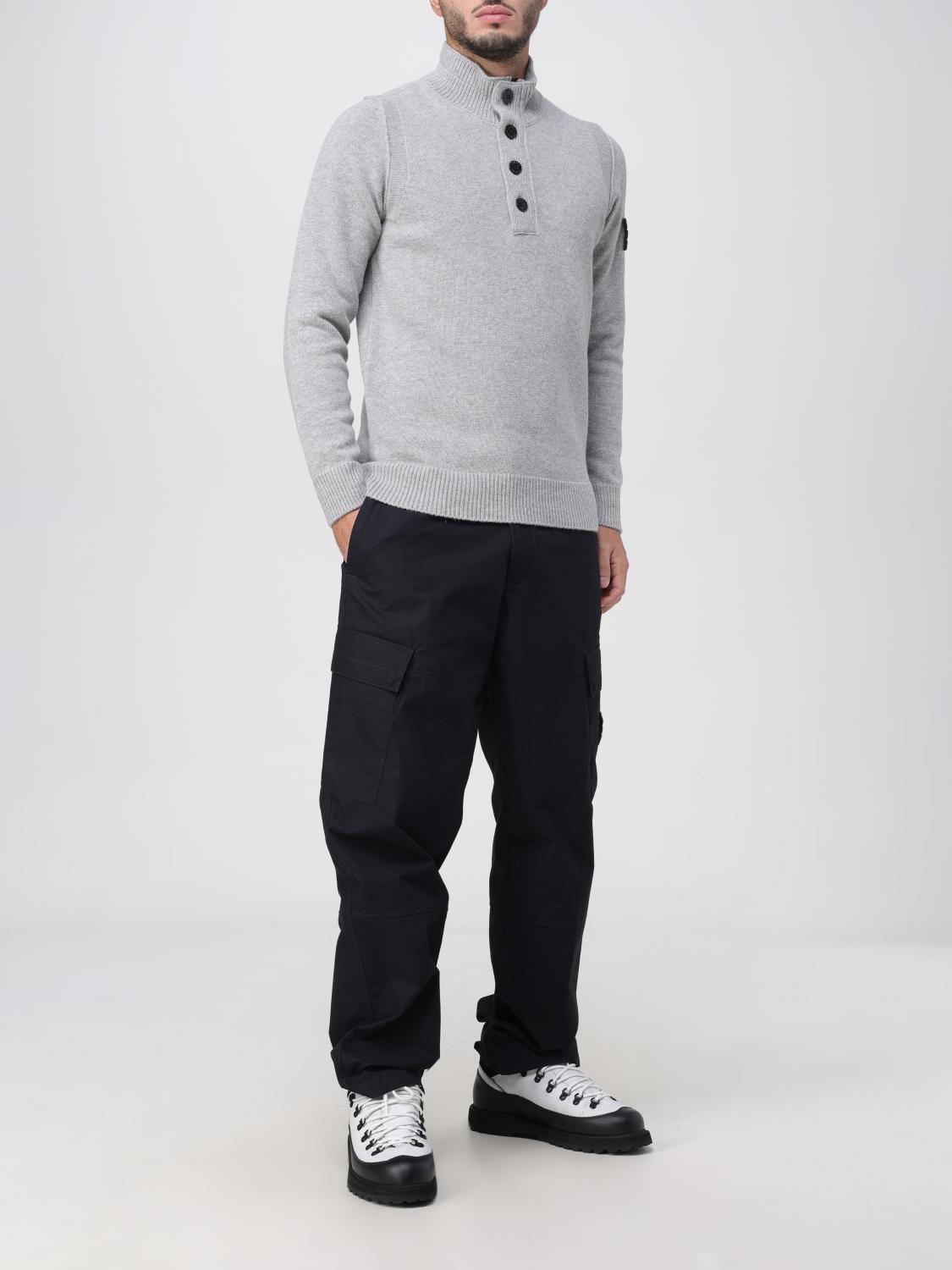 STONE ISLAND PULLOVER: Pullover herren Stone Island, Grau 1 - Img 2