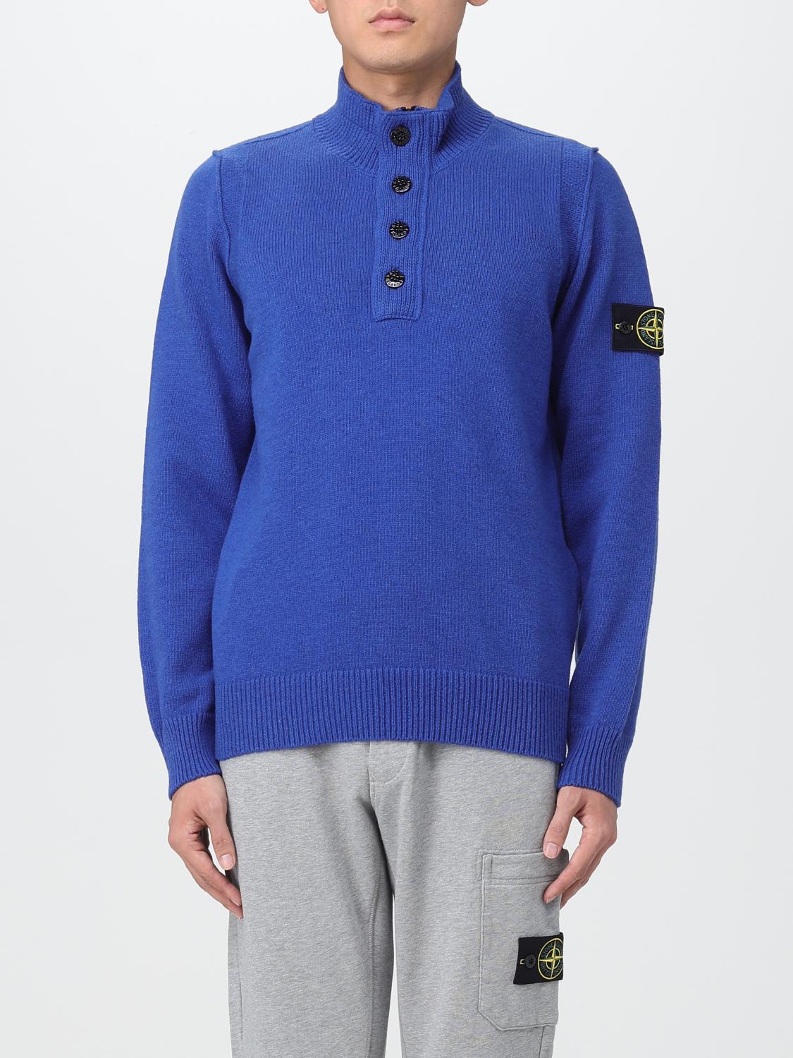 STONE ISLAND PULLOVER: Pullover herren Stone Island, Blau 1 - Img 1