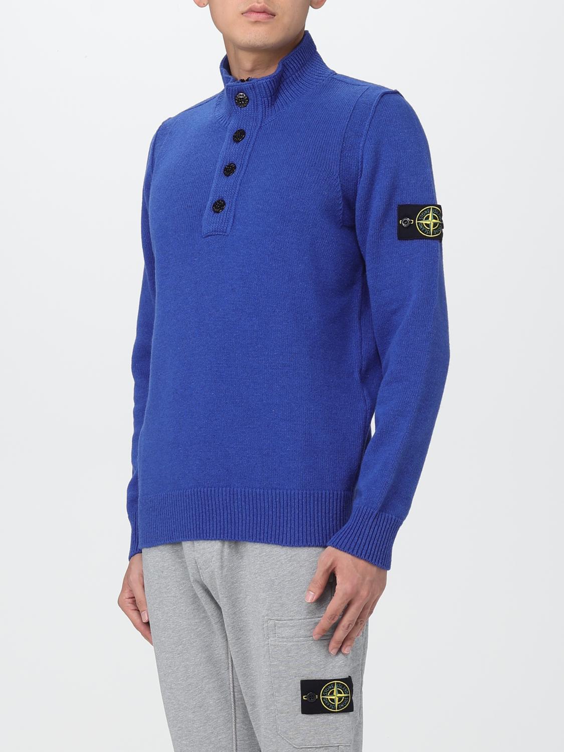 STONE ISLAND PULLOVER: Pullover herren Stone Island, Blau 1 - Img 4