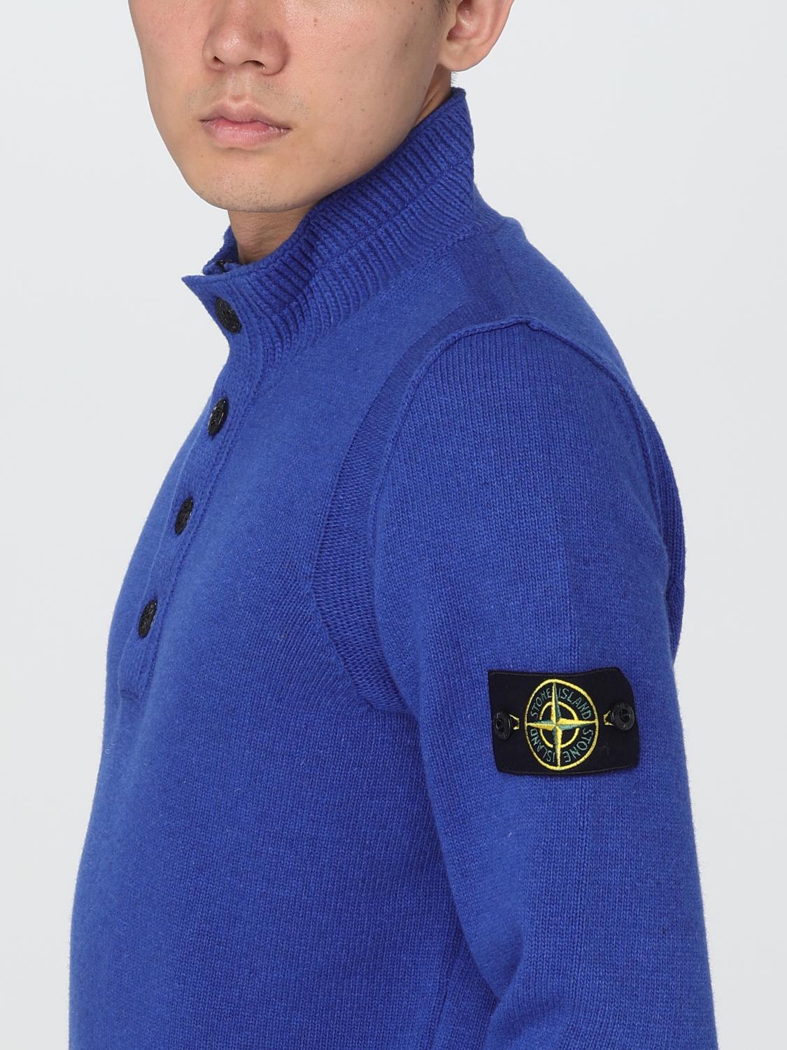STONE ISLAND PULLOVER: Pullover herren Stone Island, Blau 1 - Img 5