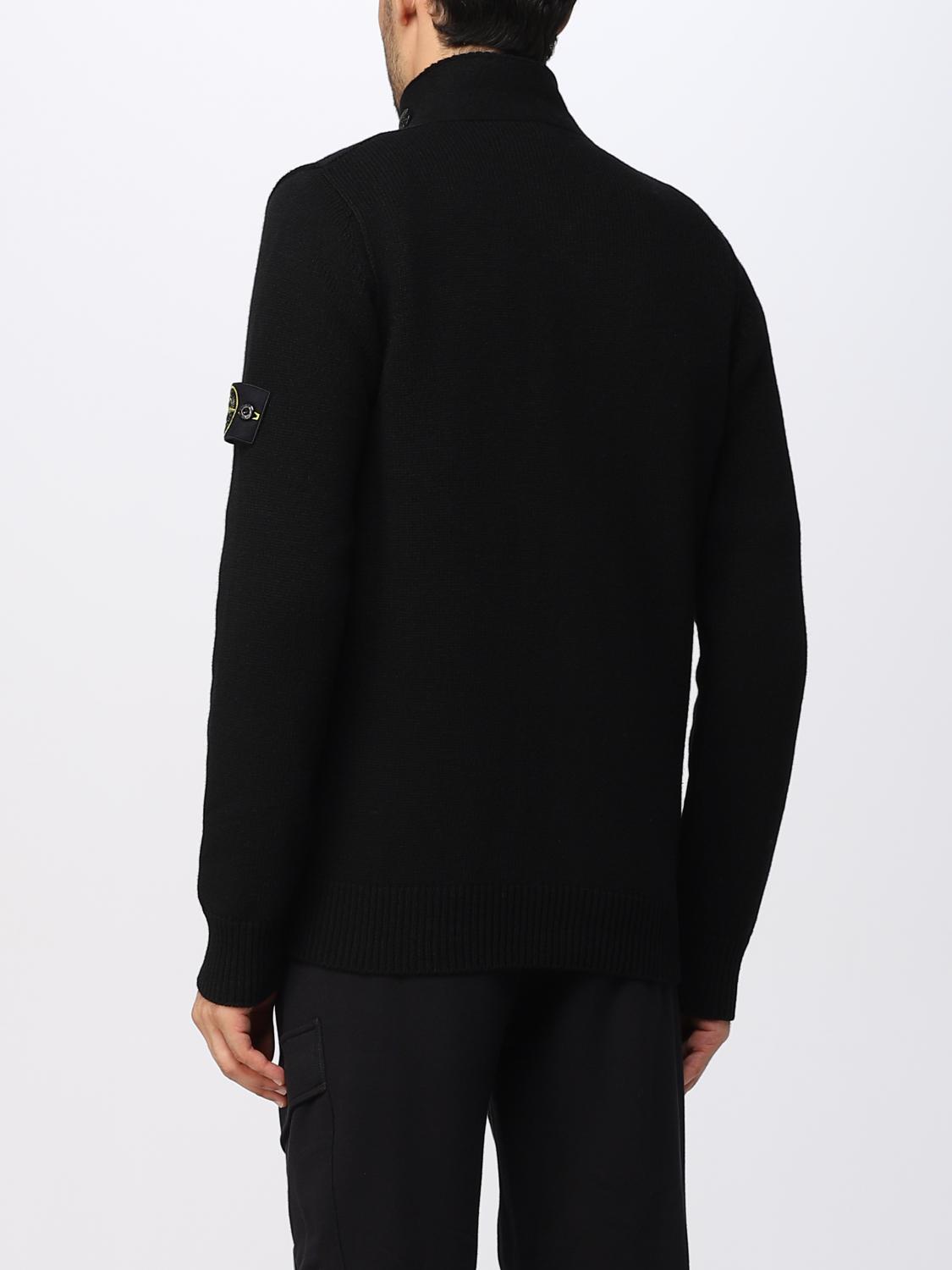 STONE ISLAND PULLOVER: Pullover herren Stone Island, Schwarz - Img 3
