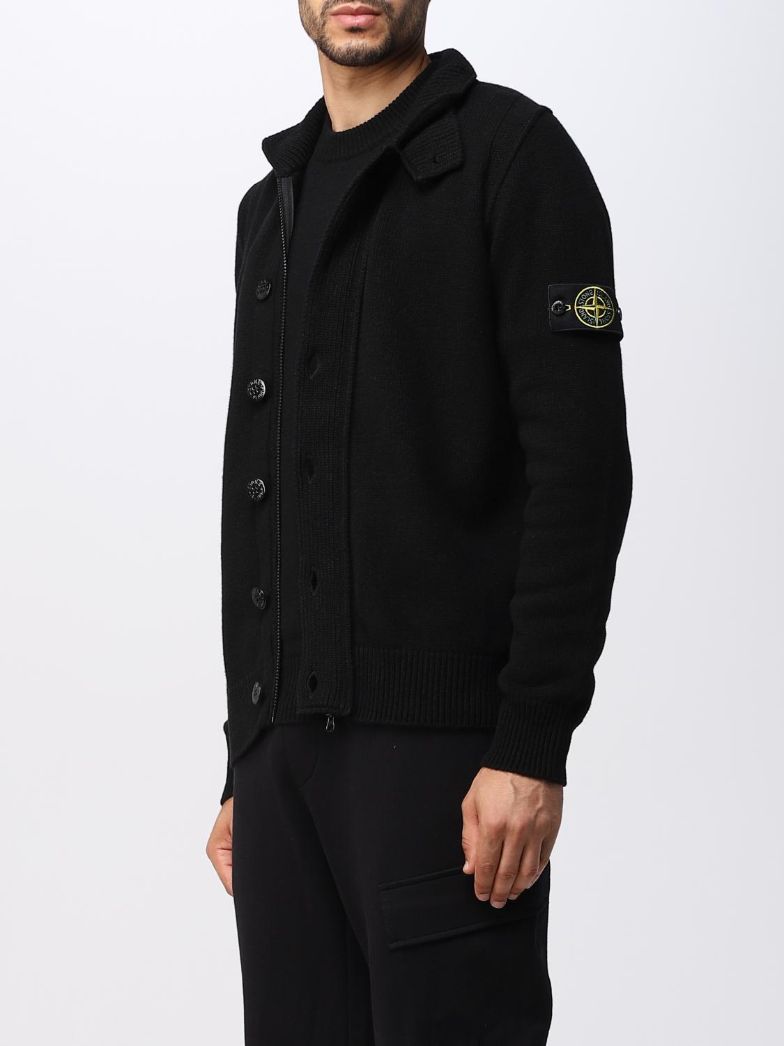 STONE ISLAND PULLOVER: Pullover herren Stone Island, Schwarz - Img 4