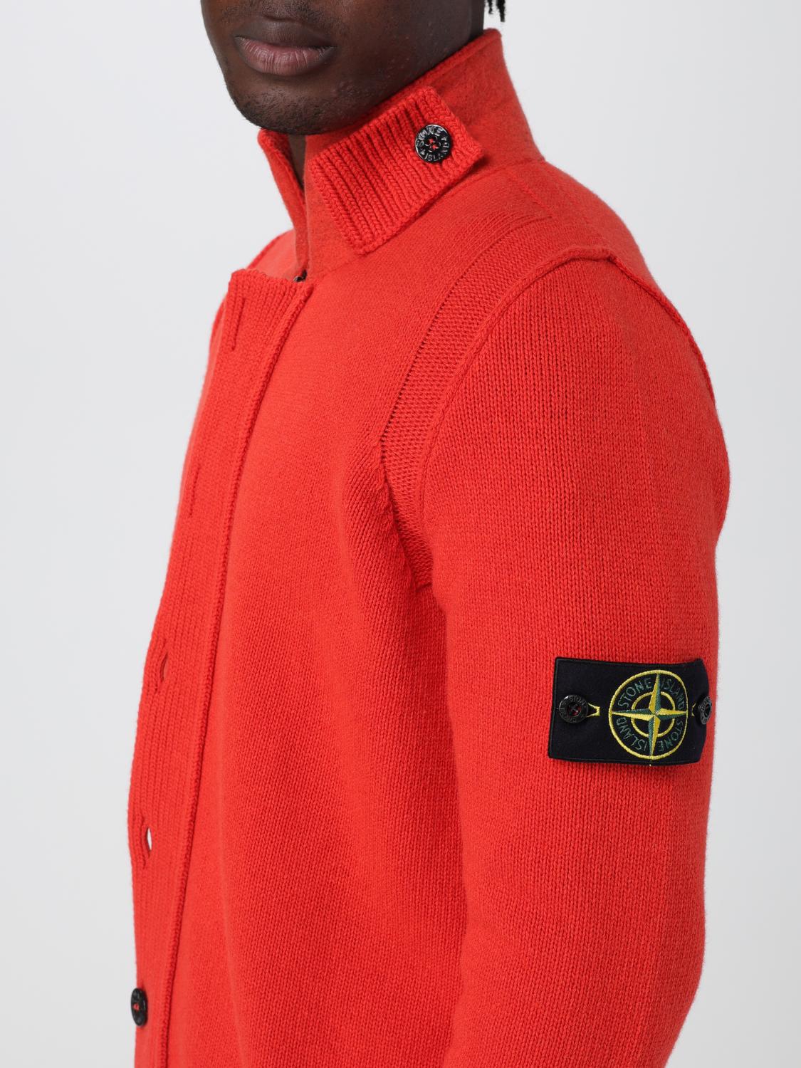 STONE ISLAND PULLOVER: Pullover herren Stone Island, Orange - Img 5