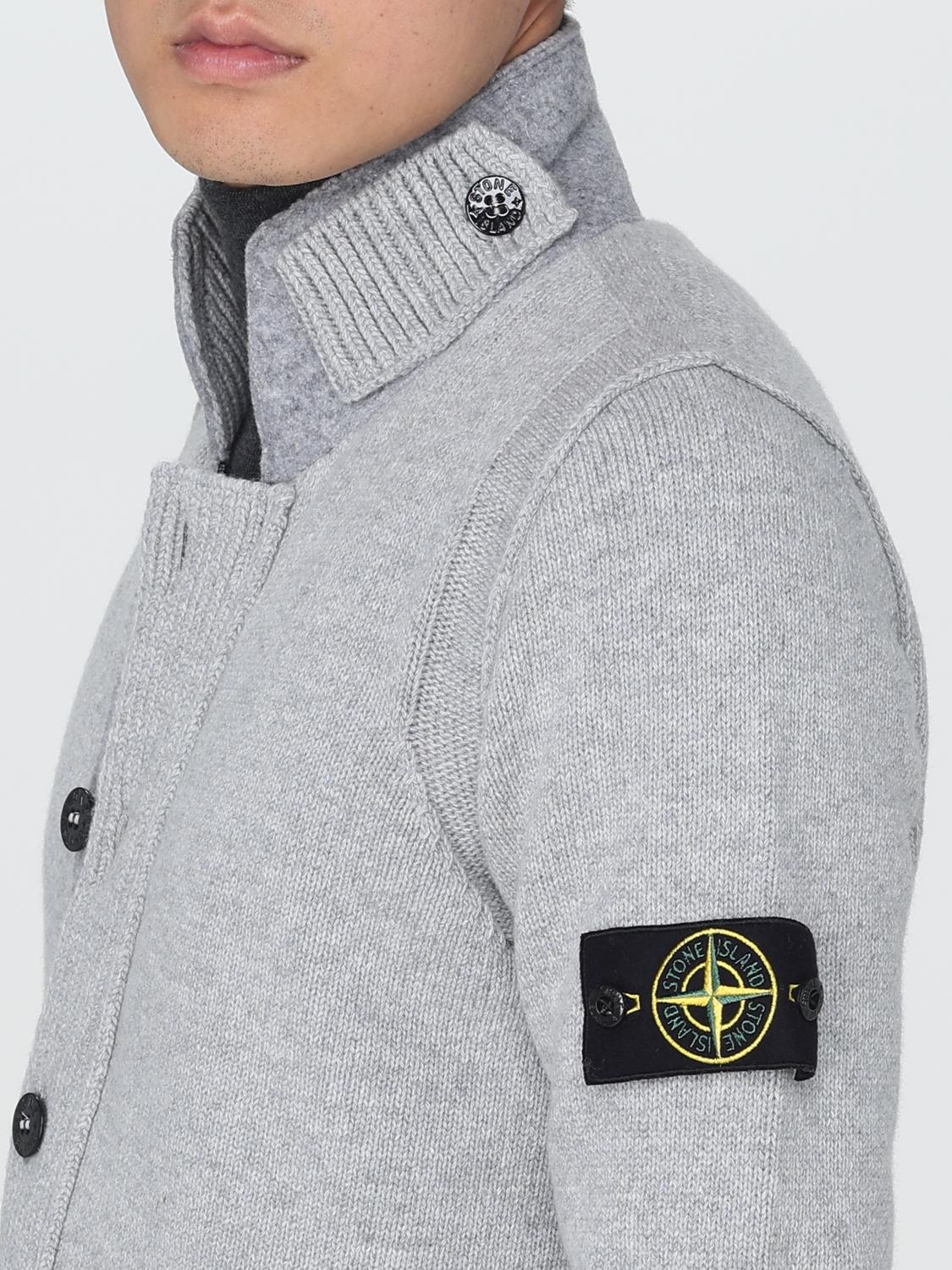 STONE ISLAND PULLOVER: Pullover herren Stone Island, Grau - Img 5