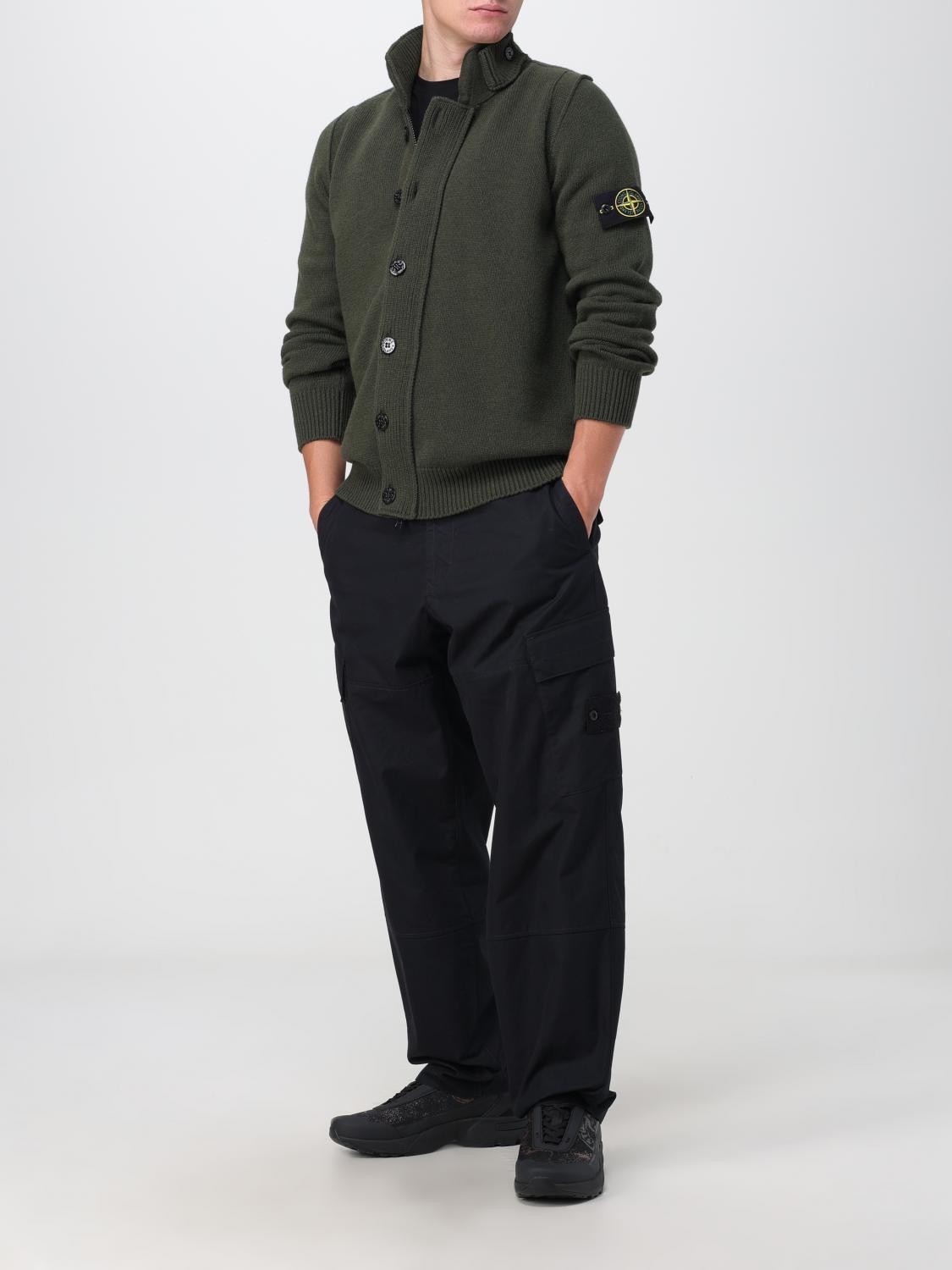 STONE ISLAND PULLOVER: Pullover herren Stone Island, Military - Img 2