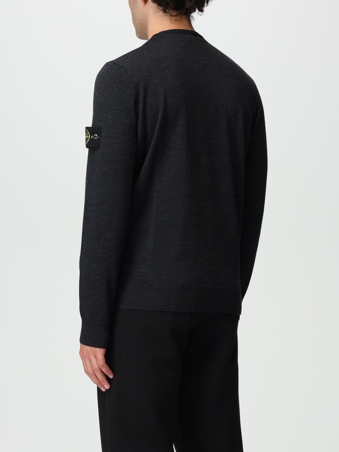 STONE ISLAND PULLOVER: Pullover herren Stone Island, Charcoal - Img 3