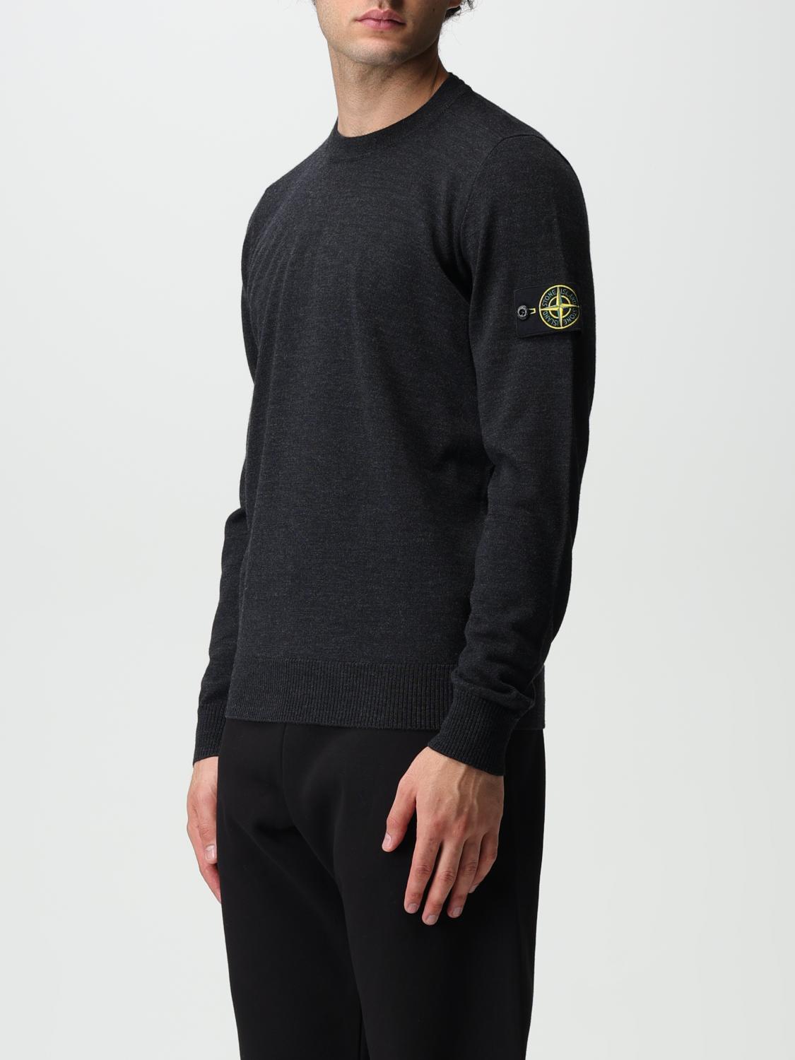STONE ISLAND PULLOVER: Pullover herren Stone Island, Charcoal - Img 4