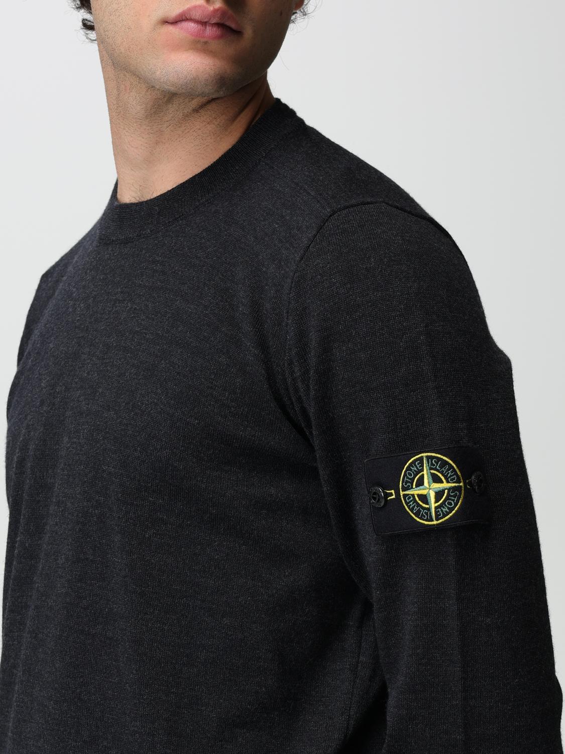 STONE ISLAND PULLOVER: Pullover herren Stone Island, Charcoal - Img 5