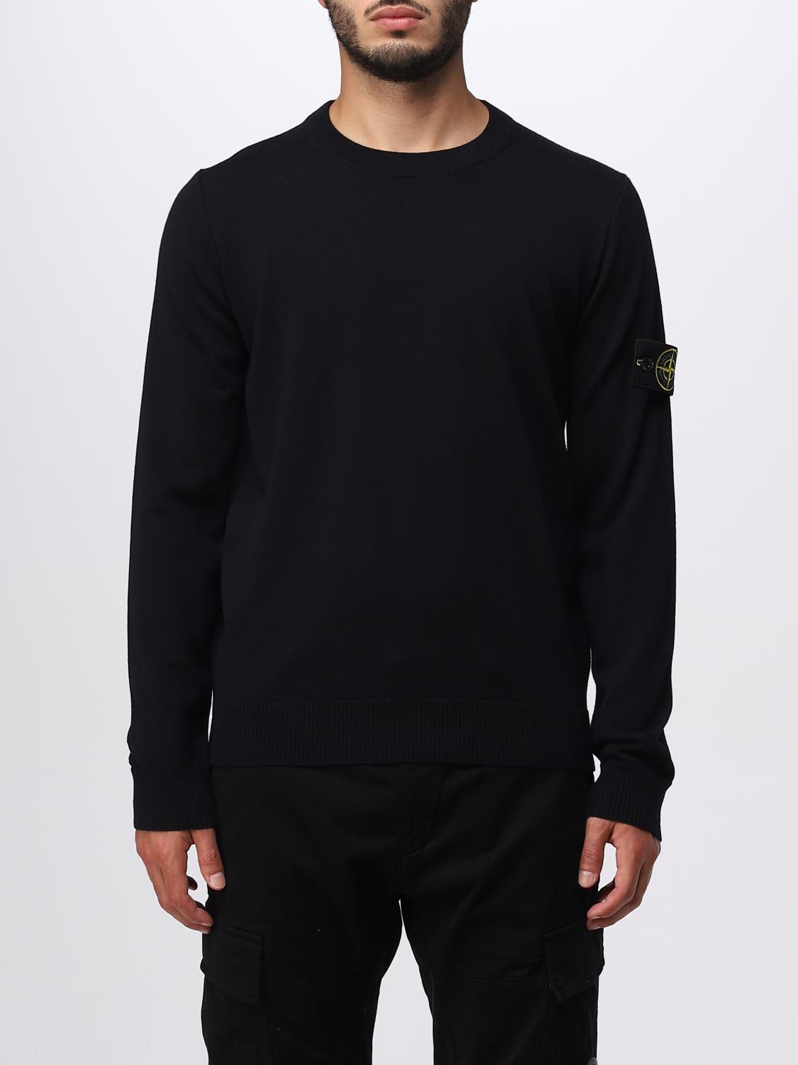 STONE ISLAND JERSEY: Jersey hombre Stone Island, Azul Marino - Img 1