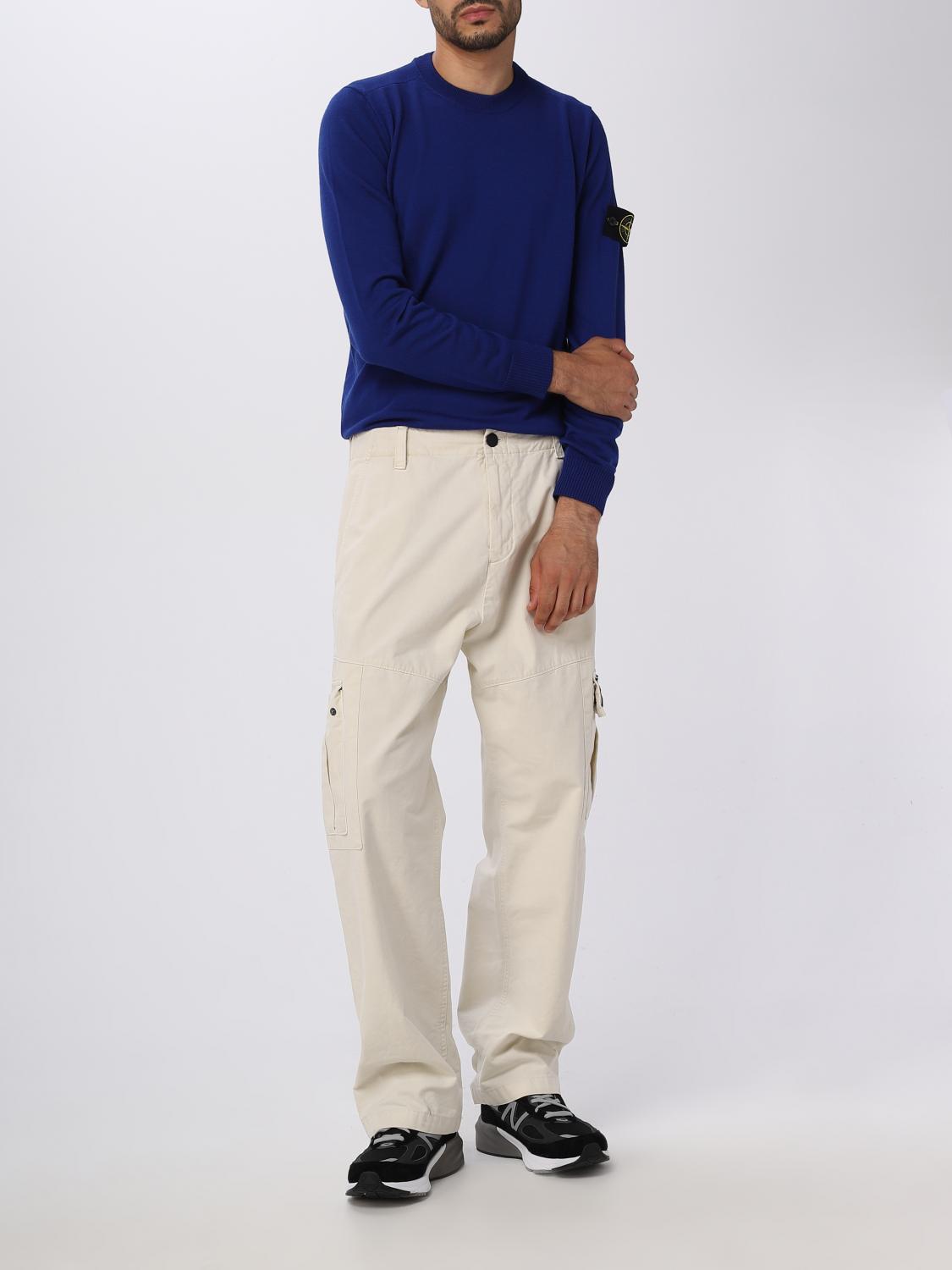 STONE ISLAND PULLOVER: Pullover herren Stone Island, Royal Blue - Img 2