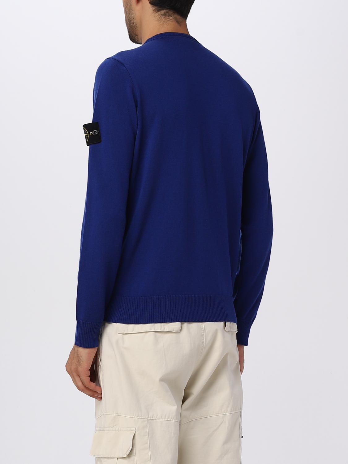 STONE ISLAND PULLOVER: Pullover herren Stone Island, Royal Blue - Img 3