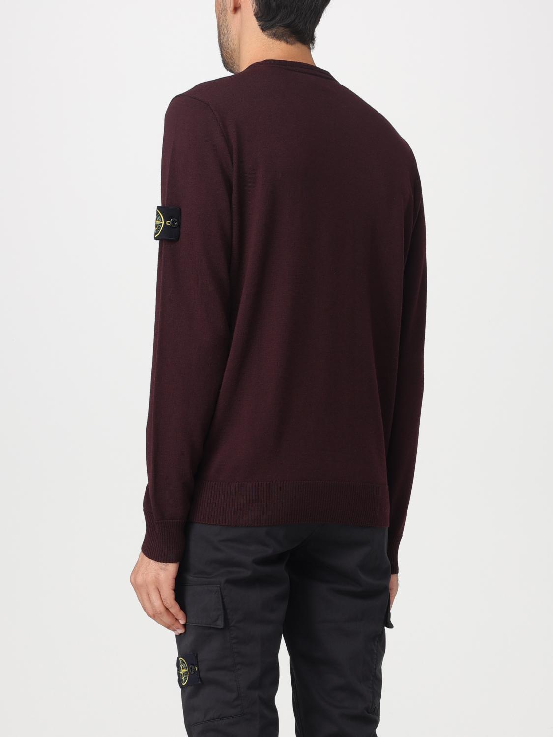 STONE ISLAND PULL: Pull homme Stone Island, Vin - Img 3