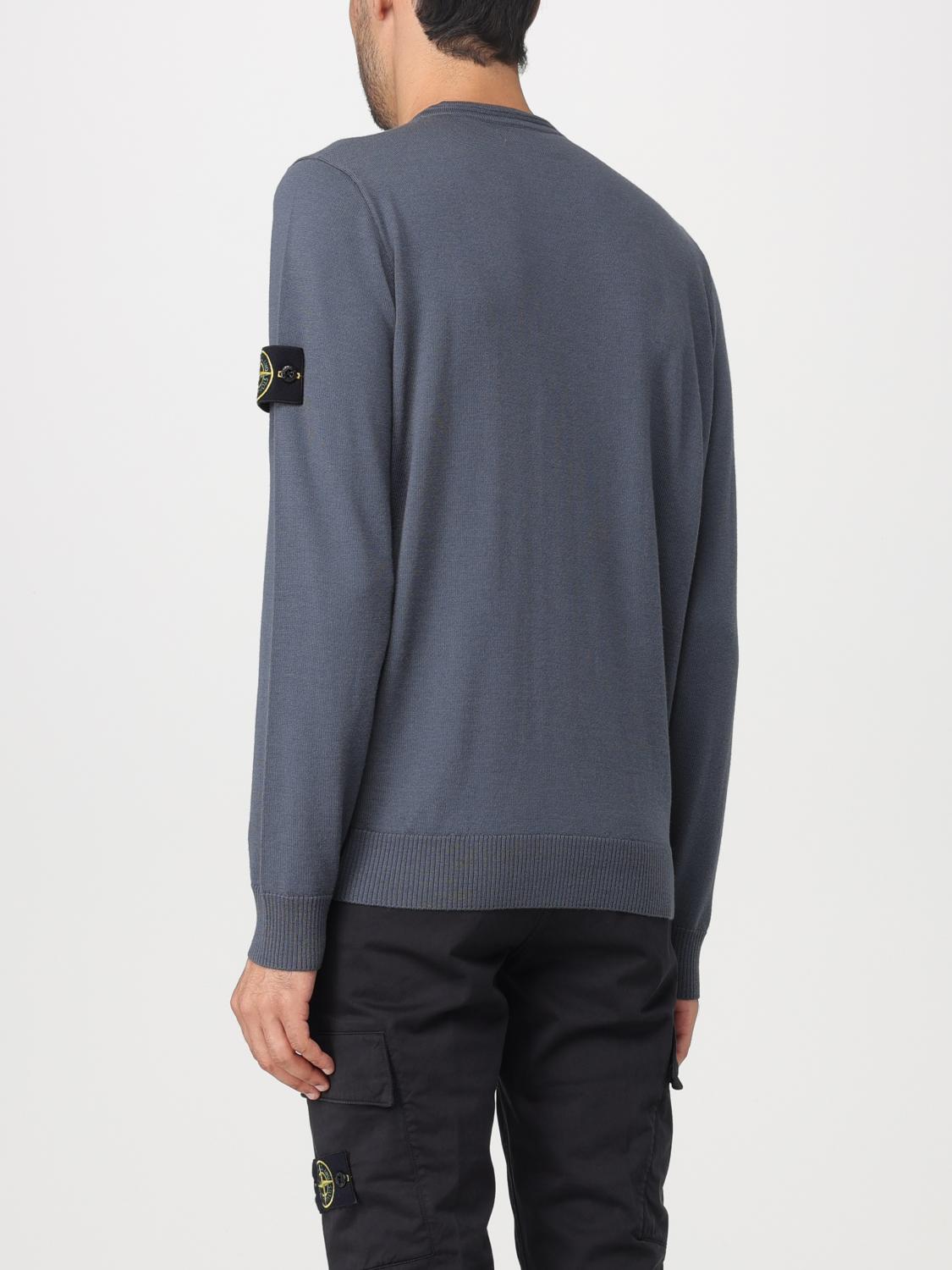 STONE ISLAND PULL: Pull homme Stone Island, Gris 1 - Img 3