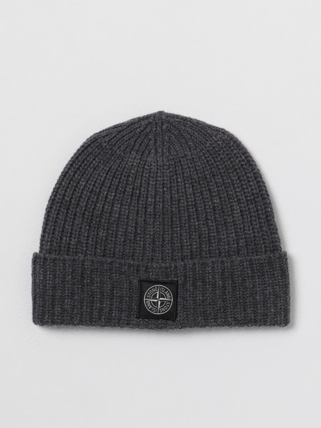 STONE ISLAND HAT: Hat men Stone Island, Grey - Img 1