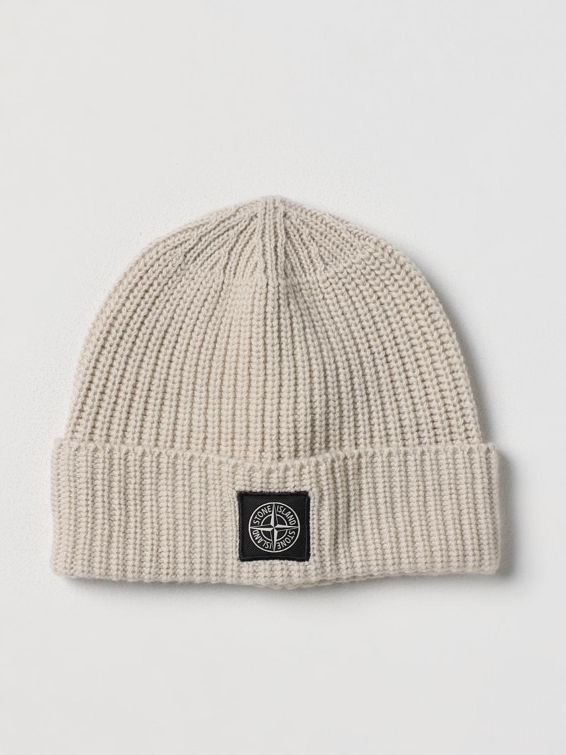 STONE ISLAND HAT: Hat men Stone Island, Ecru - Img 1