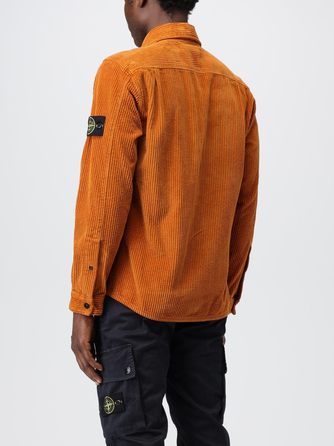 STONE ISLAND HEMD: Hemd herren Stone Island, Rostbraun - Img 3