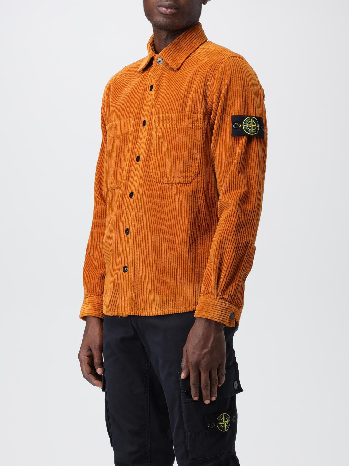 STONE ISLAND HEMD: Hemd herren Stone Island, Rostbraun - Img 4