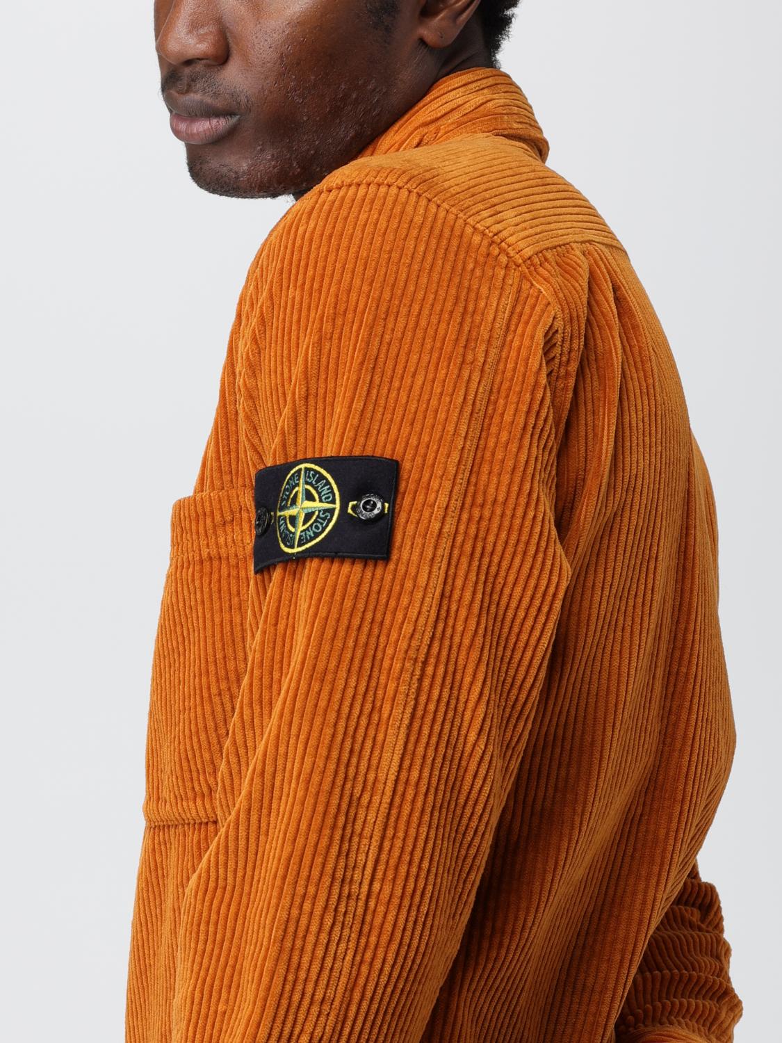 STONE ISLAND HEMD: Hemd herren Stone Island, Rostbraun - Img 5