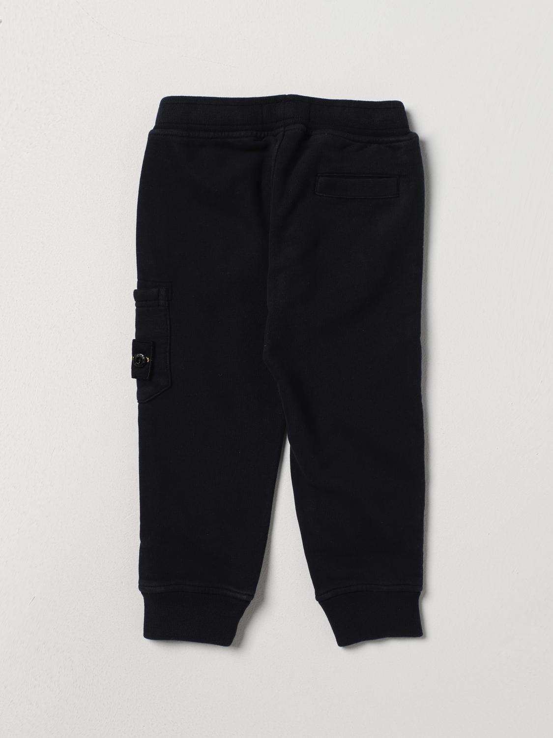 STONE ISLAND JUNIOR HOSE: Hose kinder Stone Island Junior, Blau 1 - Img 2