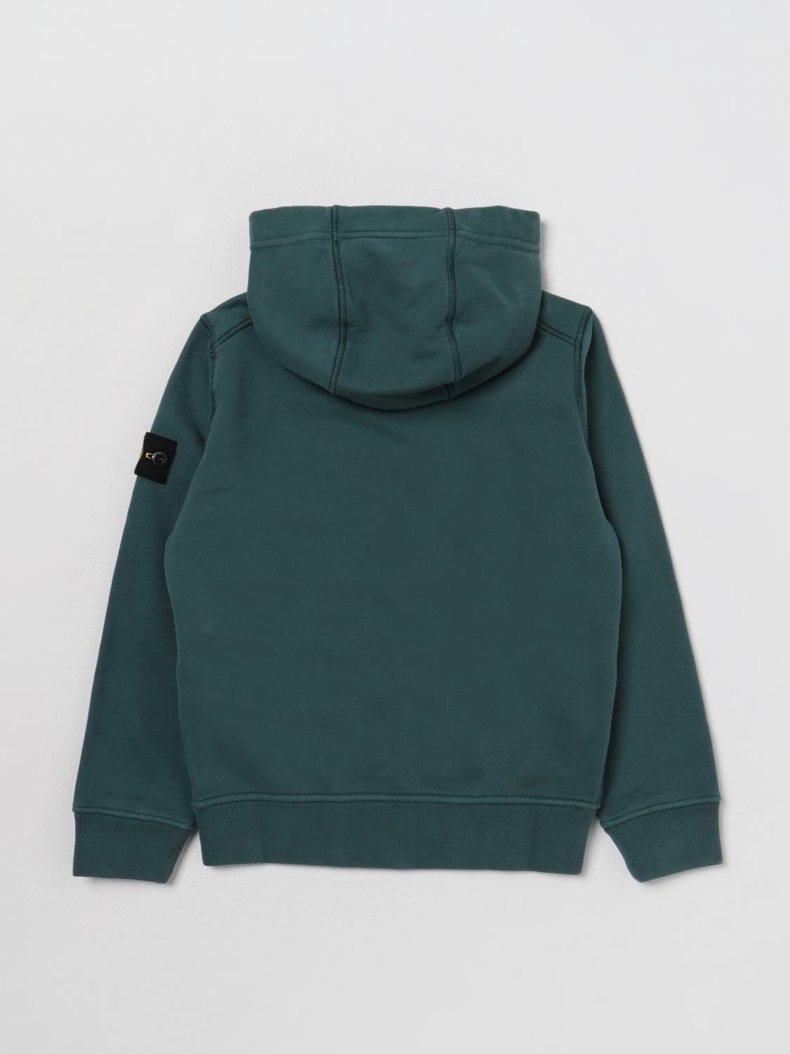 STONE ISLAND JUNIOR PULLOVER: Pullover kinder Stone Island Junior, Grün - Img 2