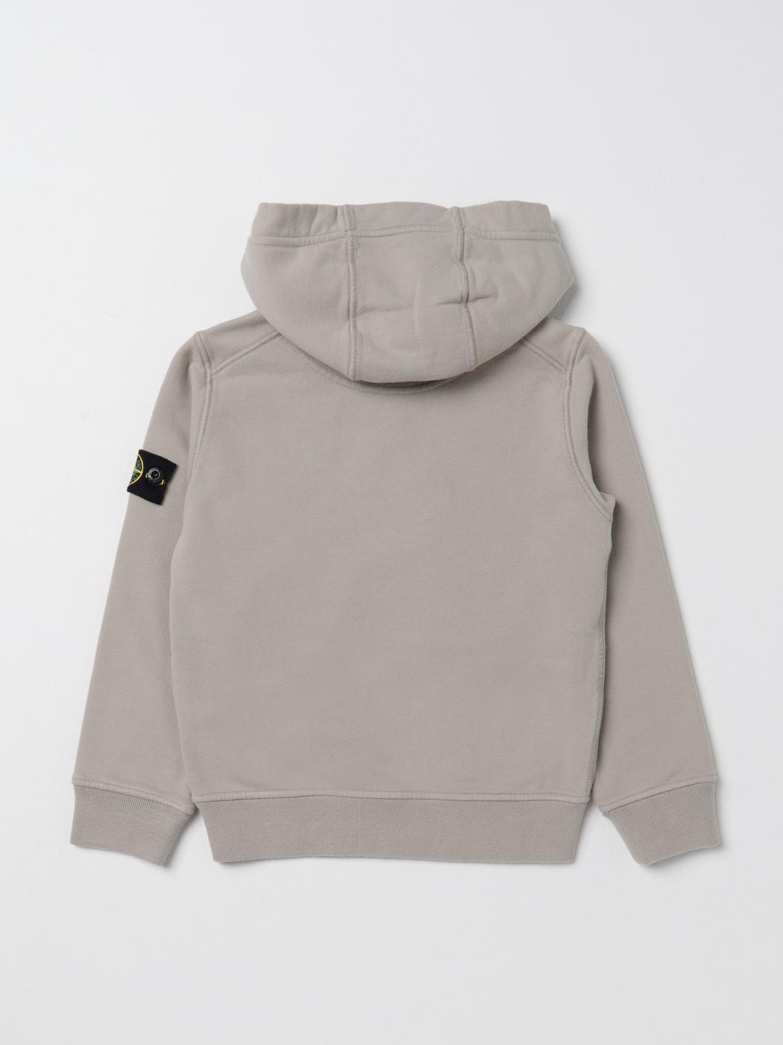 STONE ISLAND JUNIOR PULLOVER: Pullover kinder Stone Island Junior, Ivory - Img 2