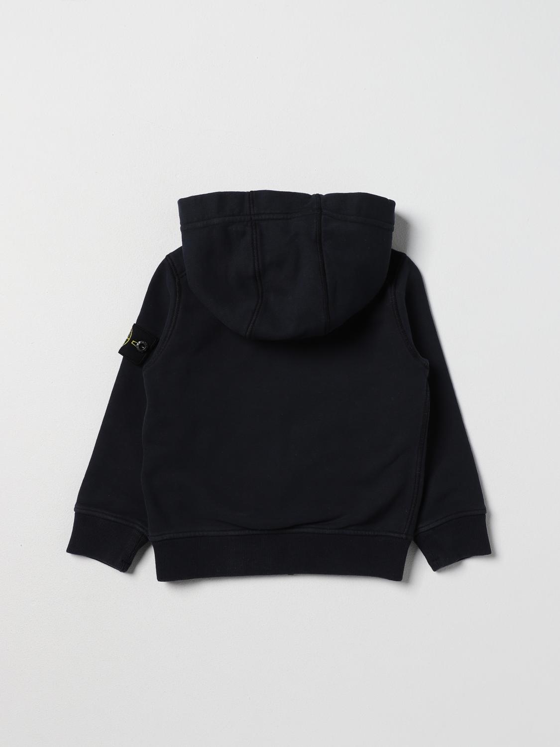 STONE ISLAND JUNIOR PULLOVER: Pullover kinder Stone Island Junior, Blau 1 - Img 2