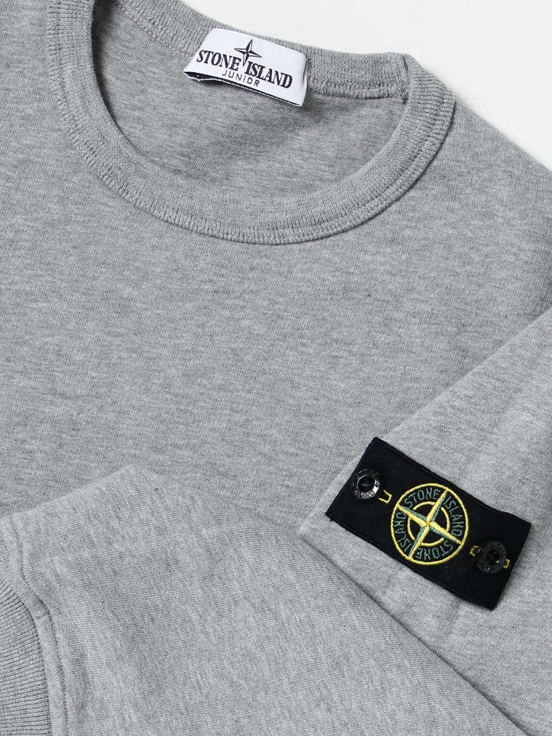 STONE ISLAND JUNIOR PULLOVER: Pullover kinder Stone Island Junior, Bunt - Img 3