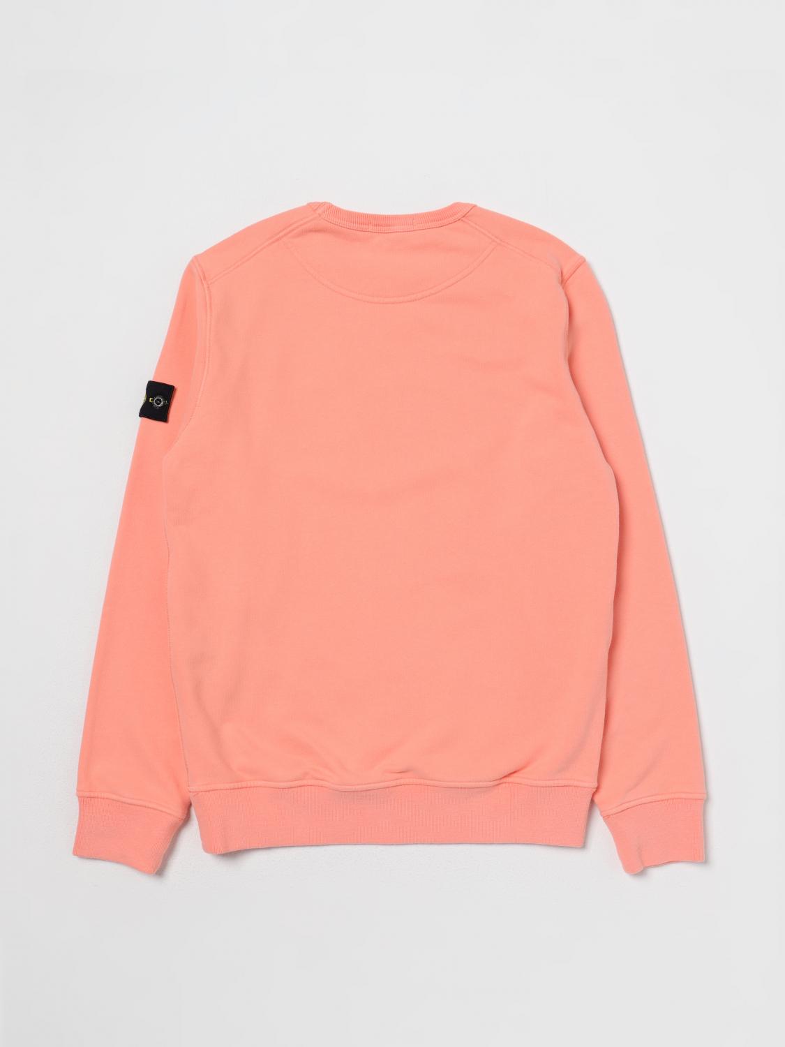STONE ISLAND JUNIOR PULLOVER: Pullover kinder Stone Island Junior, Lachs - Img 2