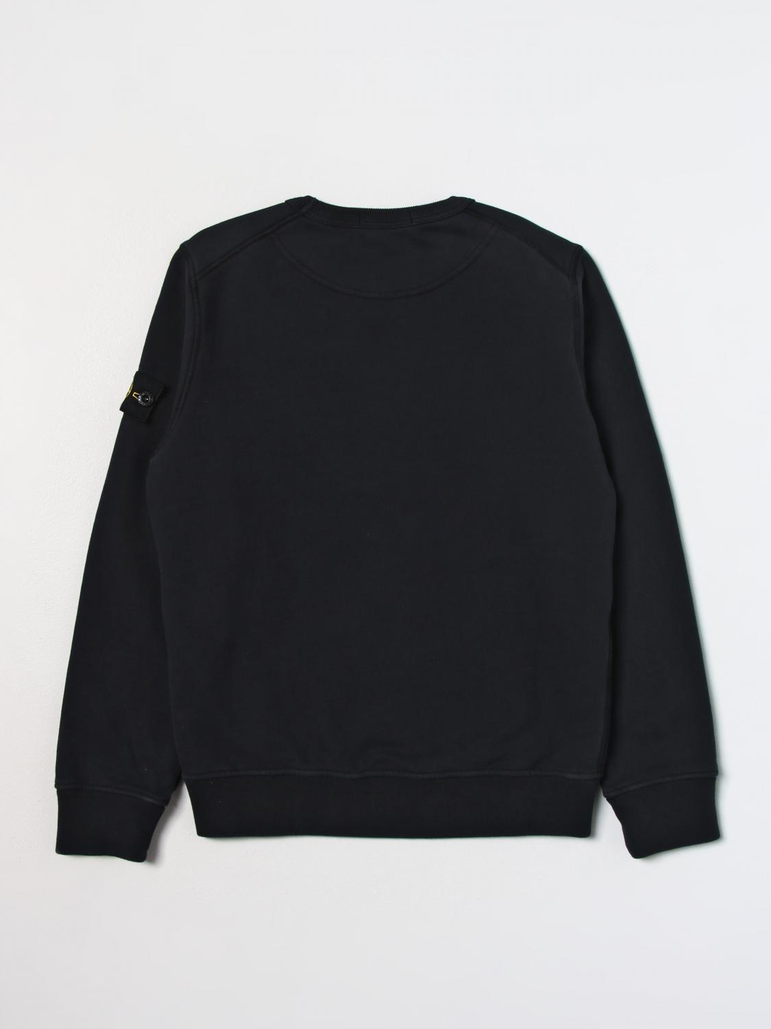 STONE ISLAND JUNIOR PULLOVER: Pullover kinder Stone Island Junior, Navy - Img 2