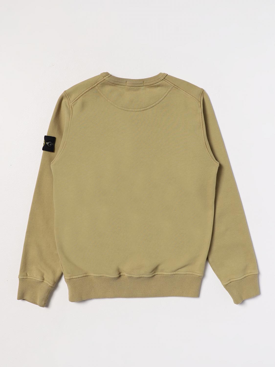 STONE ISLAND JUNIOR PULLOVER: Pullover kinder Stone Island Junior, Waldgrün - Img 2