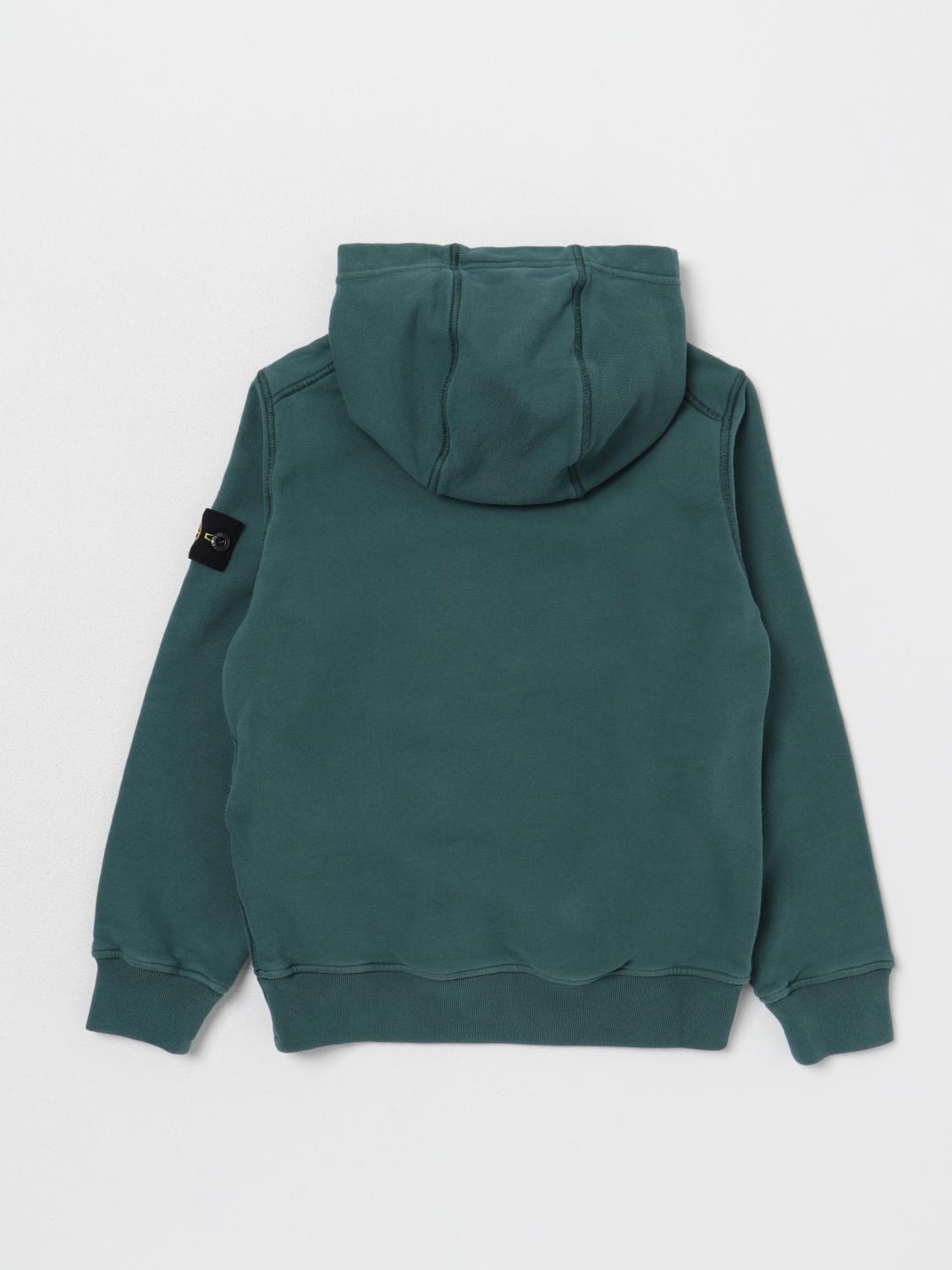 STONE ISLAND JUNIOR PULLOVER: Pullover kinder Stone Island Junior, Grün - Img 2