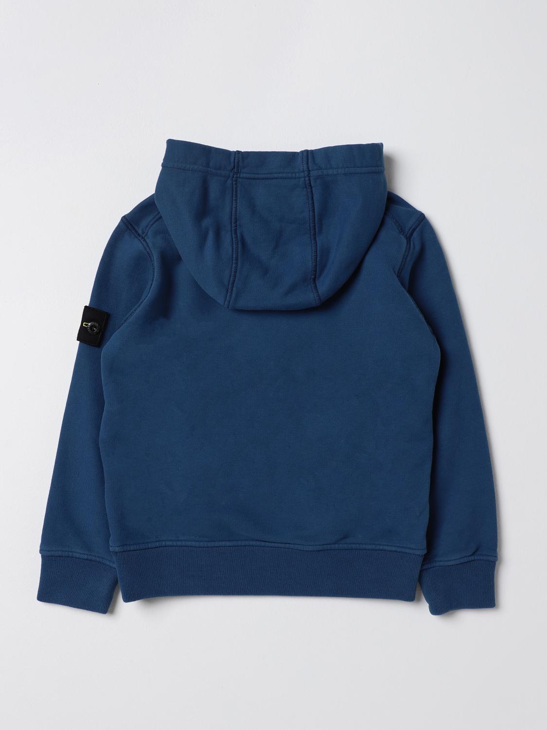 STONE ISLAND JUNIOR PULLOVER: Pullover kinder Stone Island Junior, Navy - Img 2