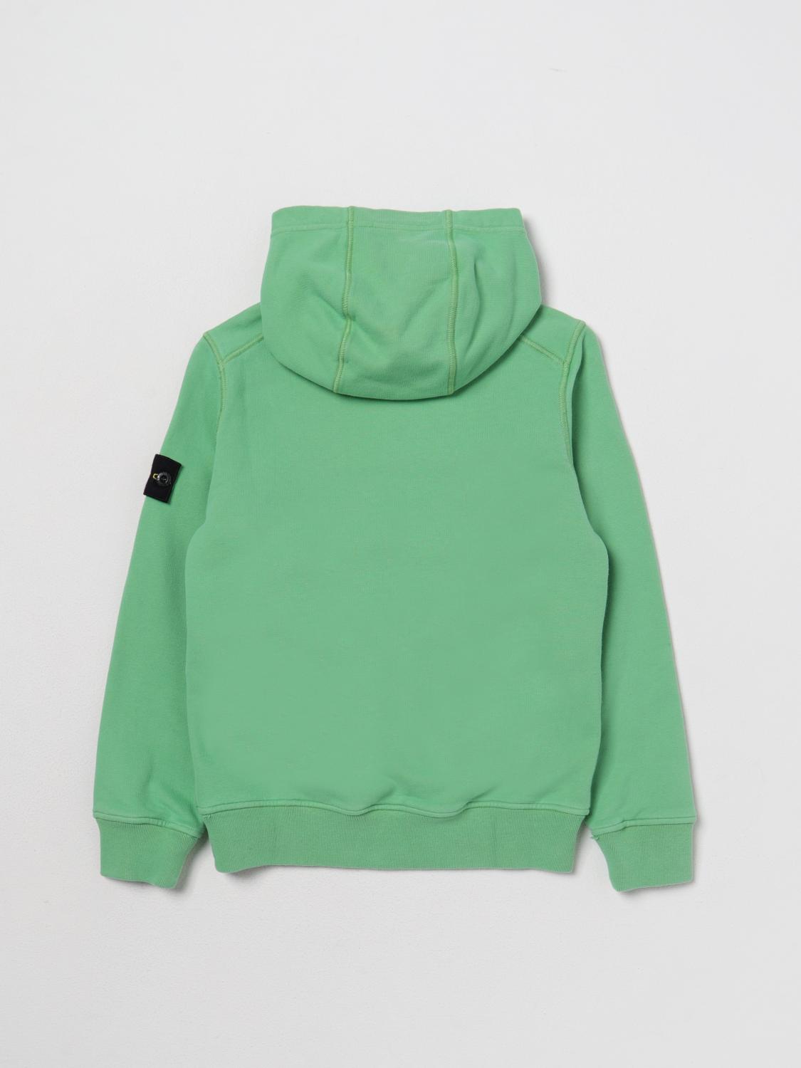 STONE ISLAND JUNIOR PULLOVER: Pullover kinder Stone Island Junior, Grasgrün - Img 2