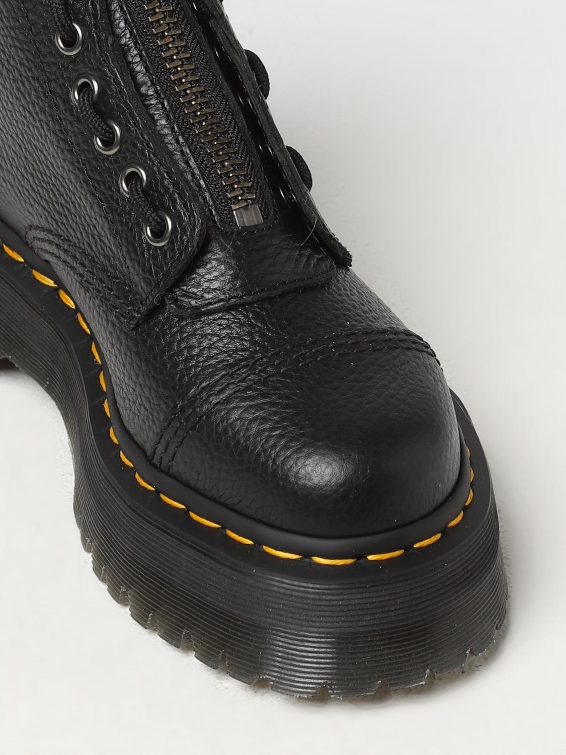 DR. MARTENS FLAT ANKLE BOOT: Shoes woman Dr. Martens, Black - Img 4