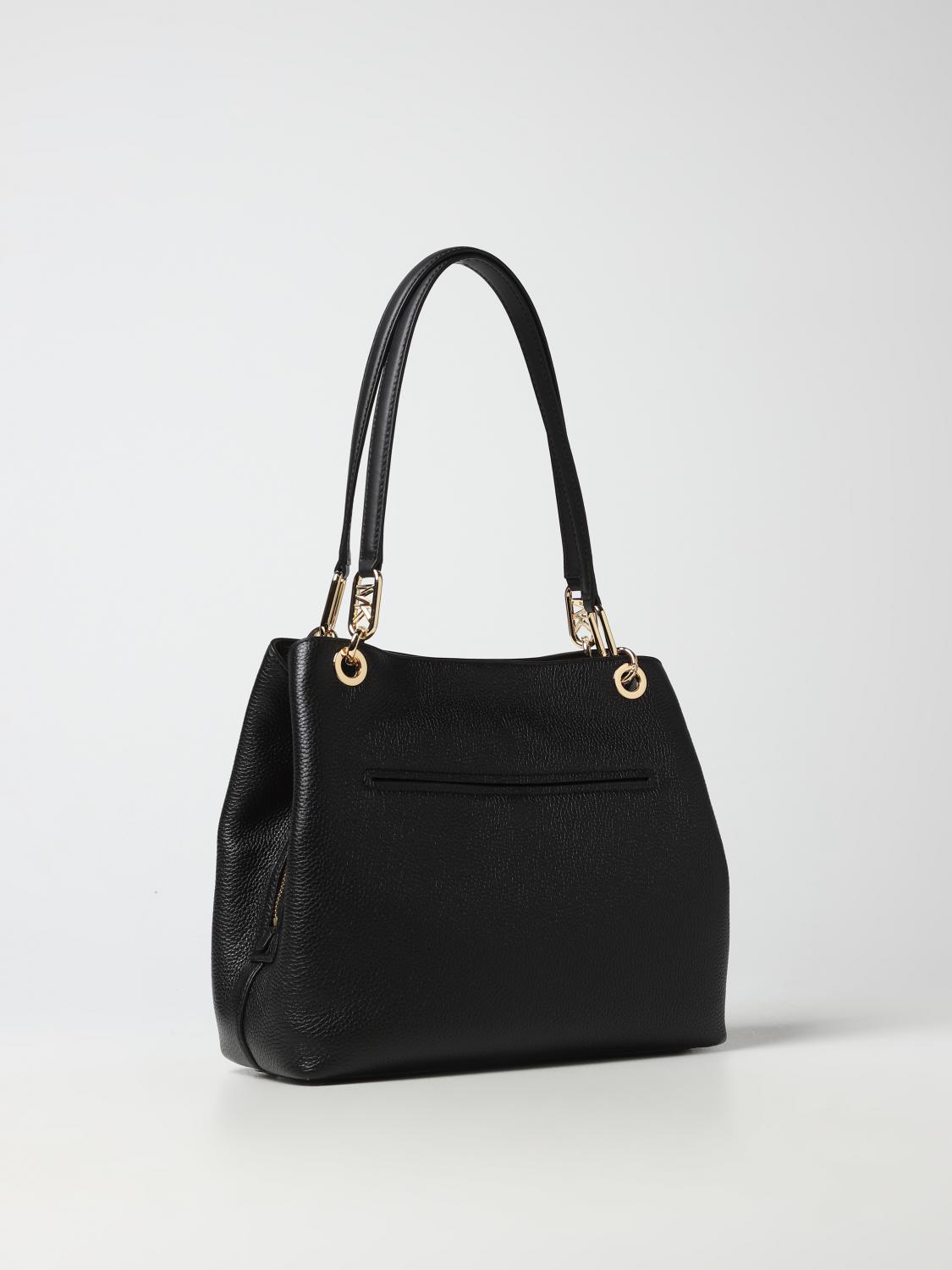 MICHAEL KORS BORSA A SPALLA: Borsa Kensington Michael Kors in pelle a grana, Nero - Img 2