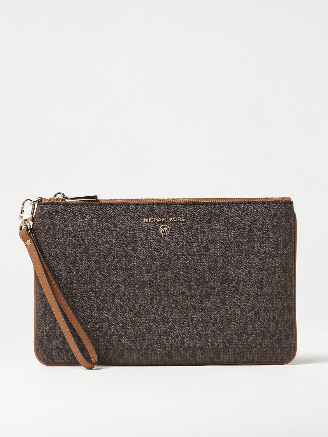 Clutch Purse Michael Kors Clutch Braun MICHAEL KORS