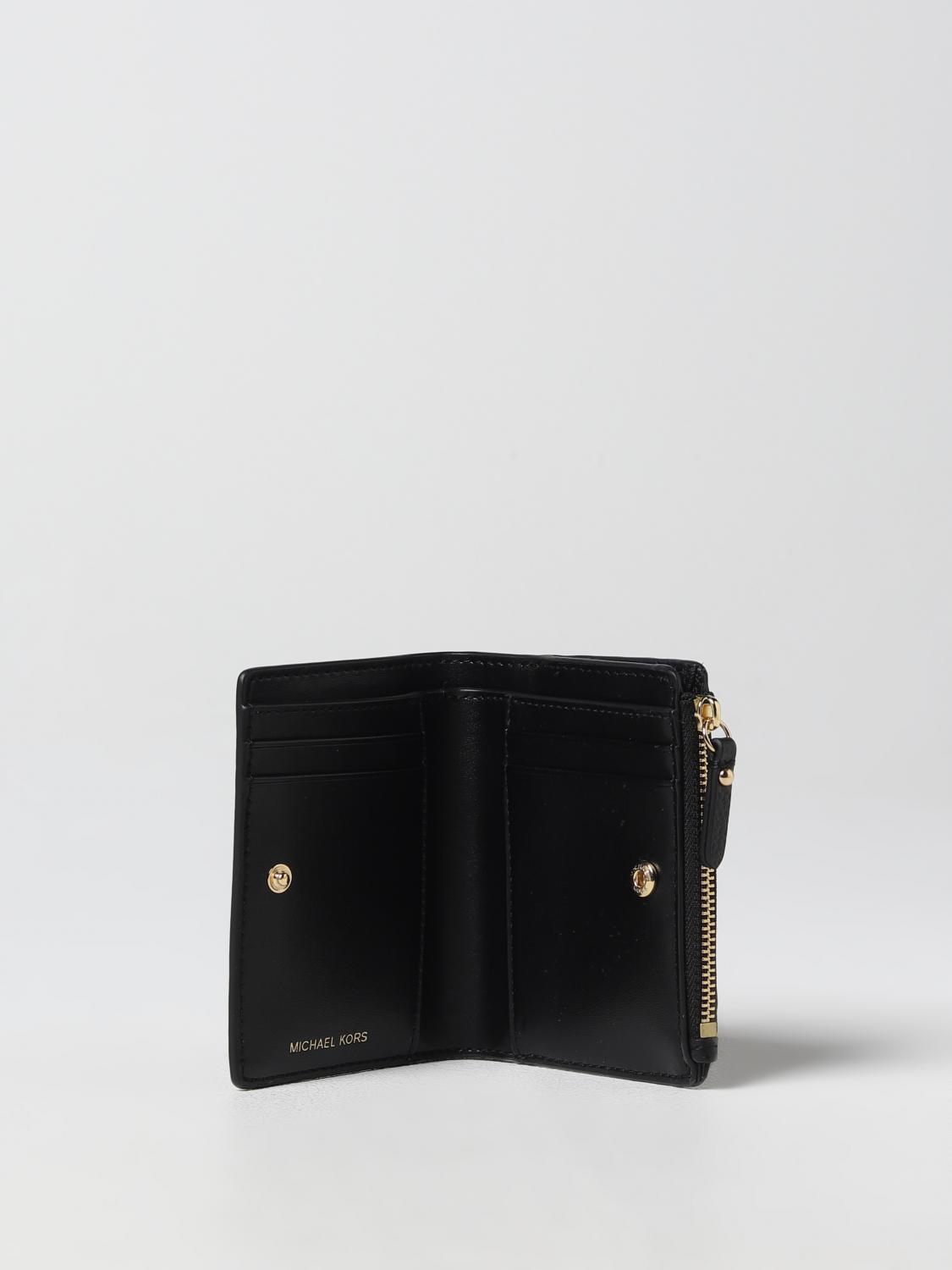 MICHAEL KORS 34F9GJ6F2L 001 BLACK Michael Kors wallet in micro
