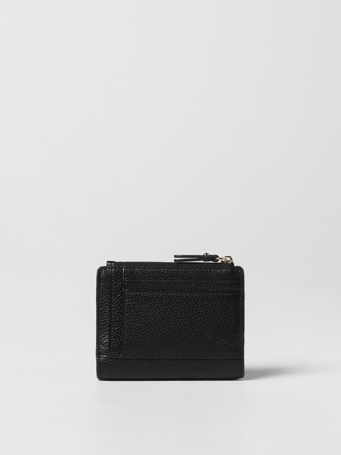 小物 MICHAEL KORS 34F9GJ6F2L 001 BLACK Michael Kors wallet in micro grained leather - Black | 34F9GJ6F2L