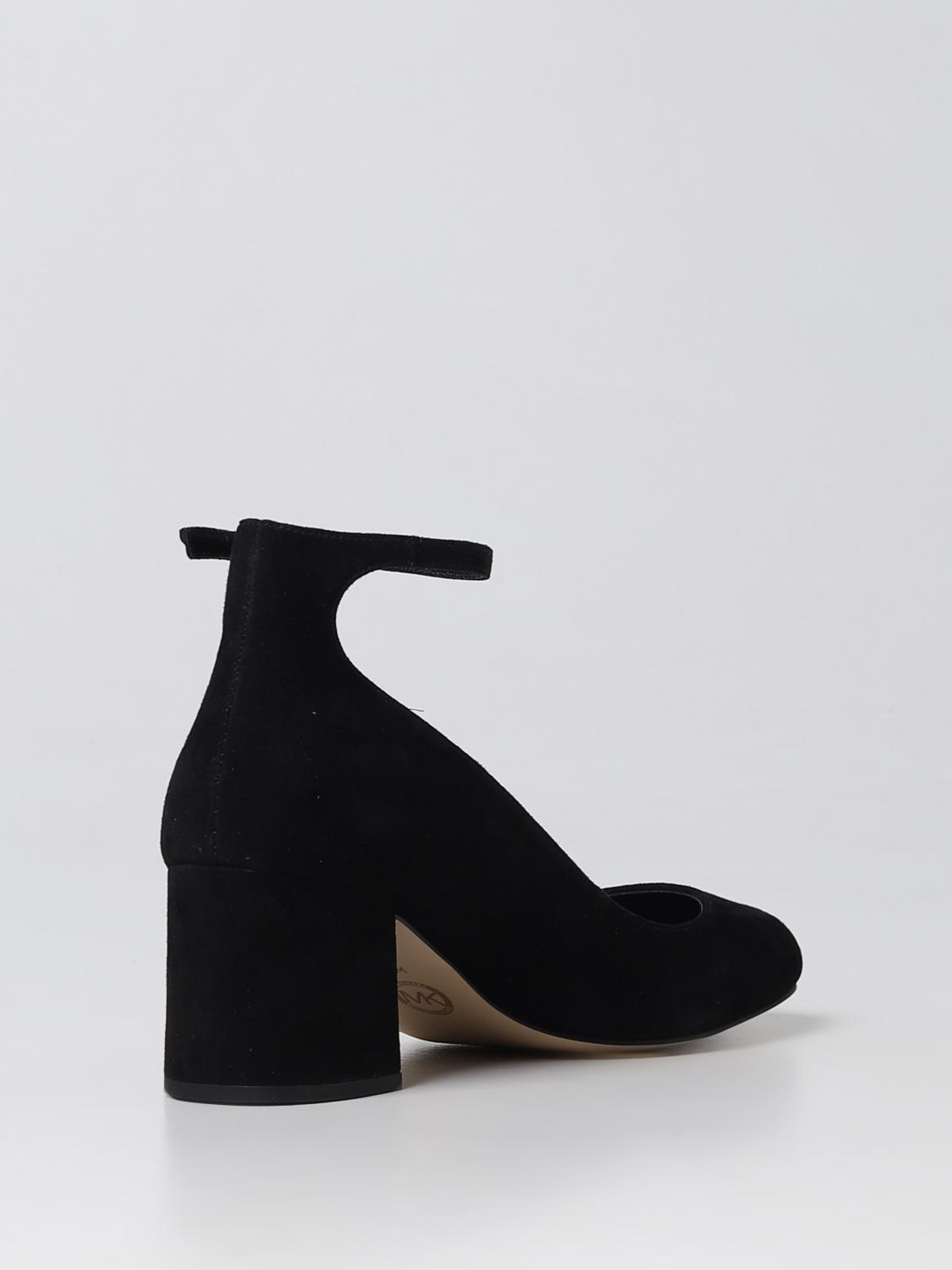 MICHAEL KORS SCARPE CON TACCO: Pump Michael Kors in camoscio, Nero - Img 3
