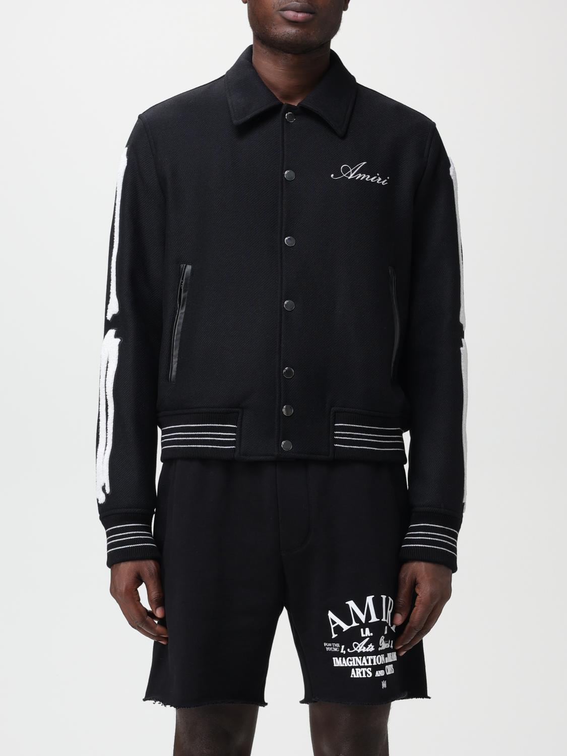 AMIRI ジャケット: ジャケット メンズ Amiri, ブラック - Img 1