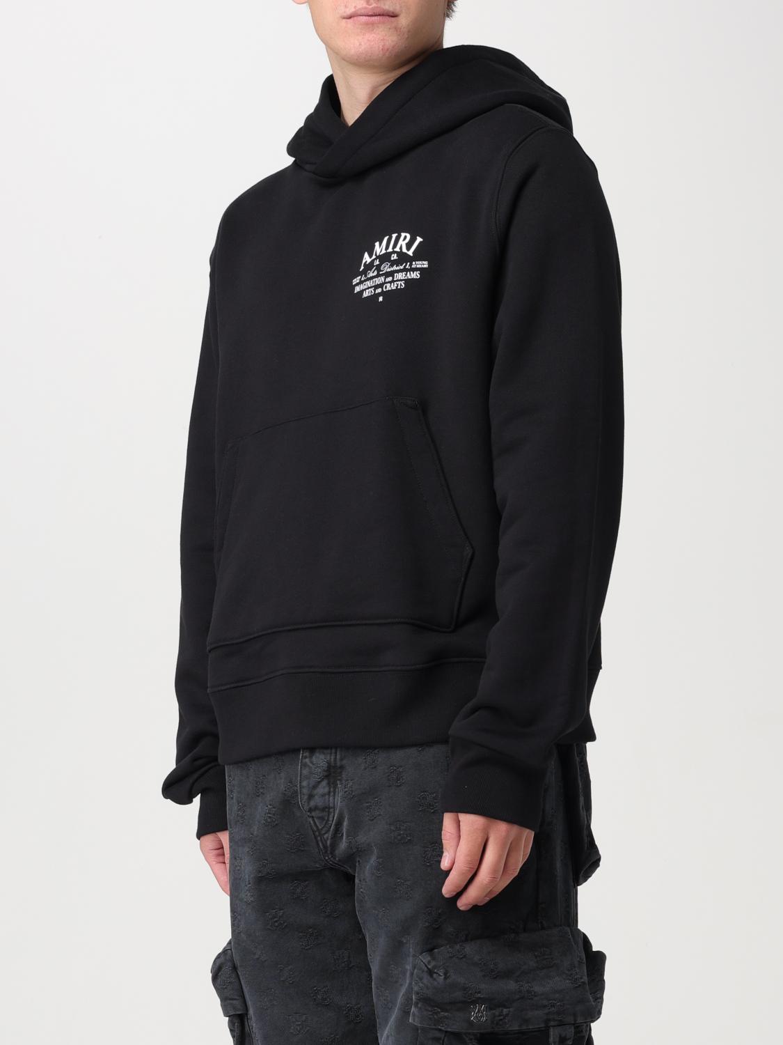 AMIRI：スウェットシャツ メンズ - ブラック | GIGLIO.COM