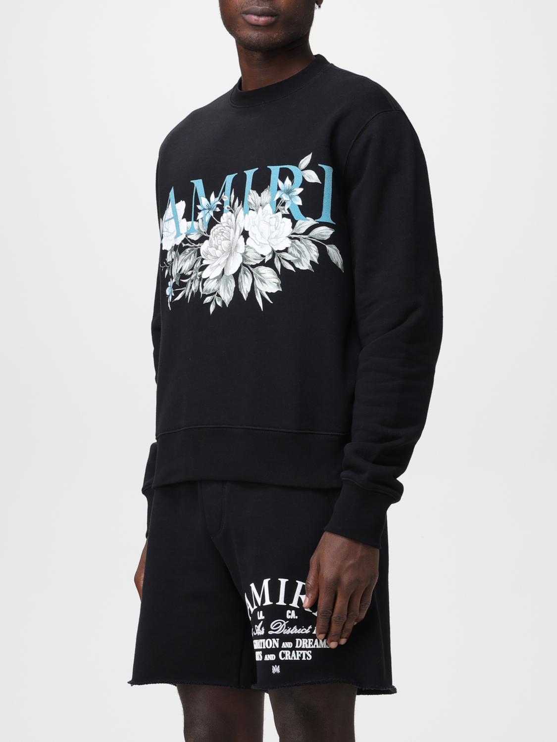 Amiri スウェットシャツ メンズ - ブラック | PF23MJG027 | GIGLIO.COM