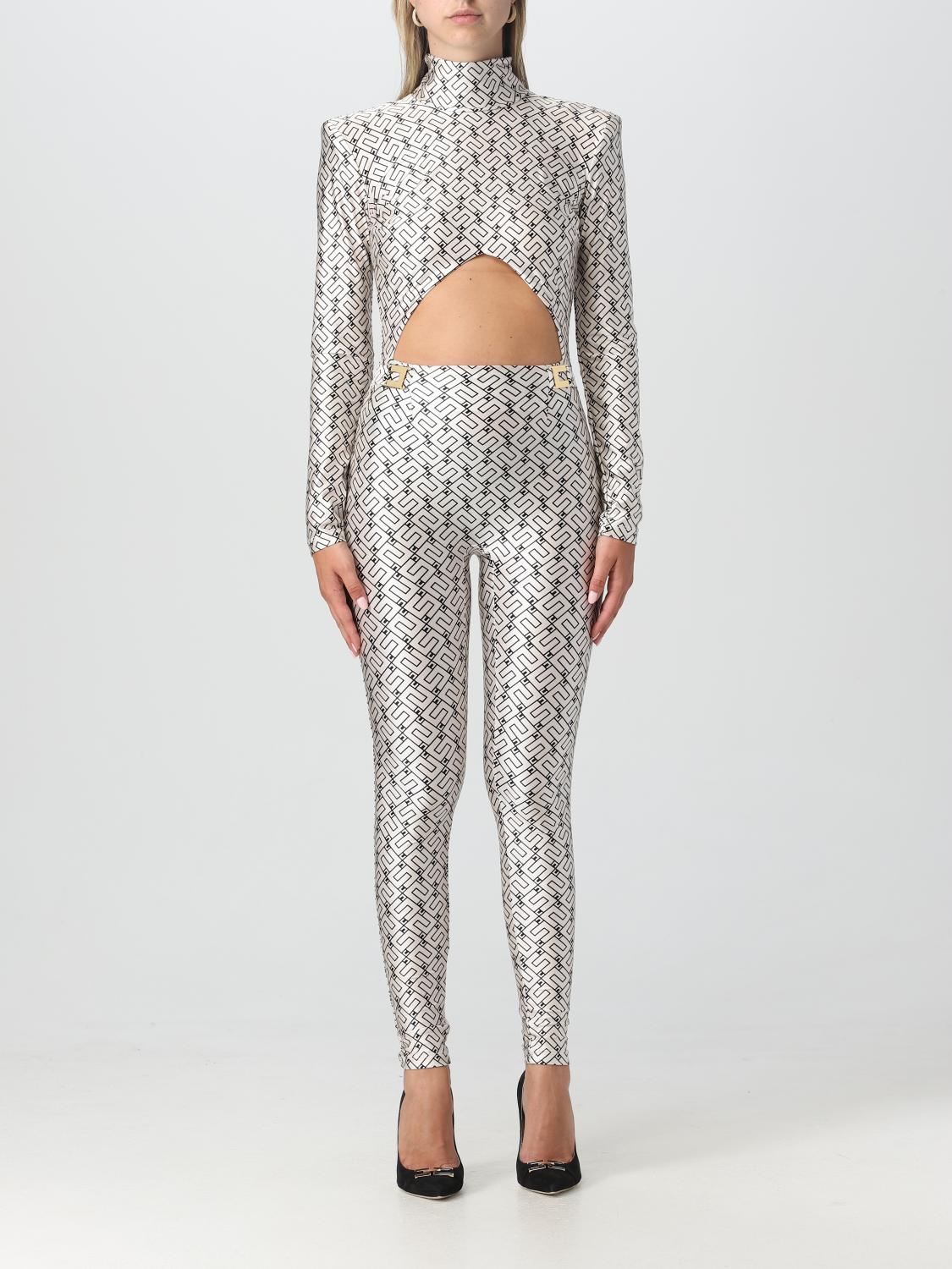 ELISABETTA FRANCHI: Dress woman - Butter | Elisabetta