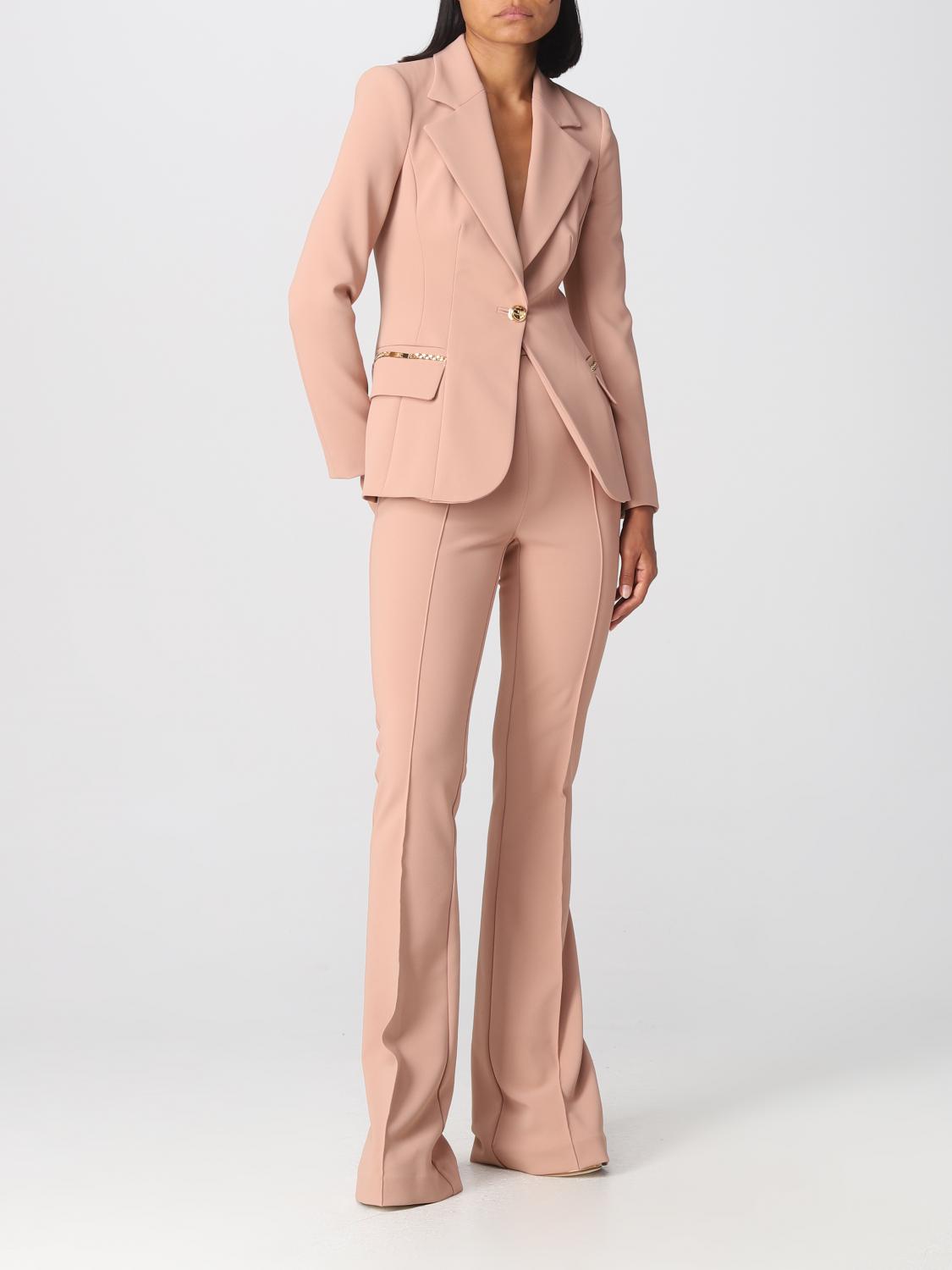アウターその他 ELISABETTA FRANCHI Woman Blazer Nude GI149 283 142488-165484-0.jpg?240321