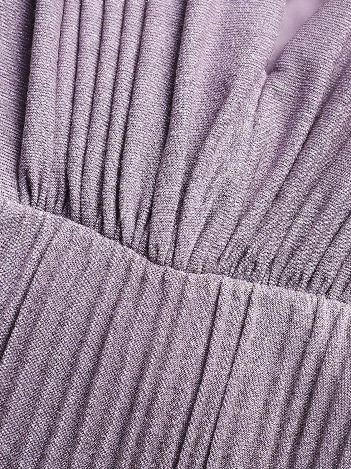 ELISABETTA FRANCHI VESTIDO: Vestido mujer Elisabetta Franchi, Lavanda - Img 5