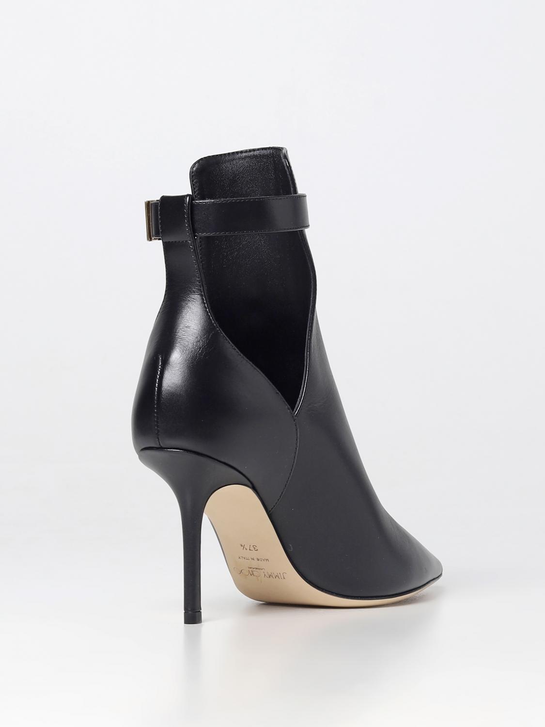 JIMMY CHOO STIVALETTI: Stivaletto Nell Jimmy Choo in pelle, Nero - Img 3