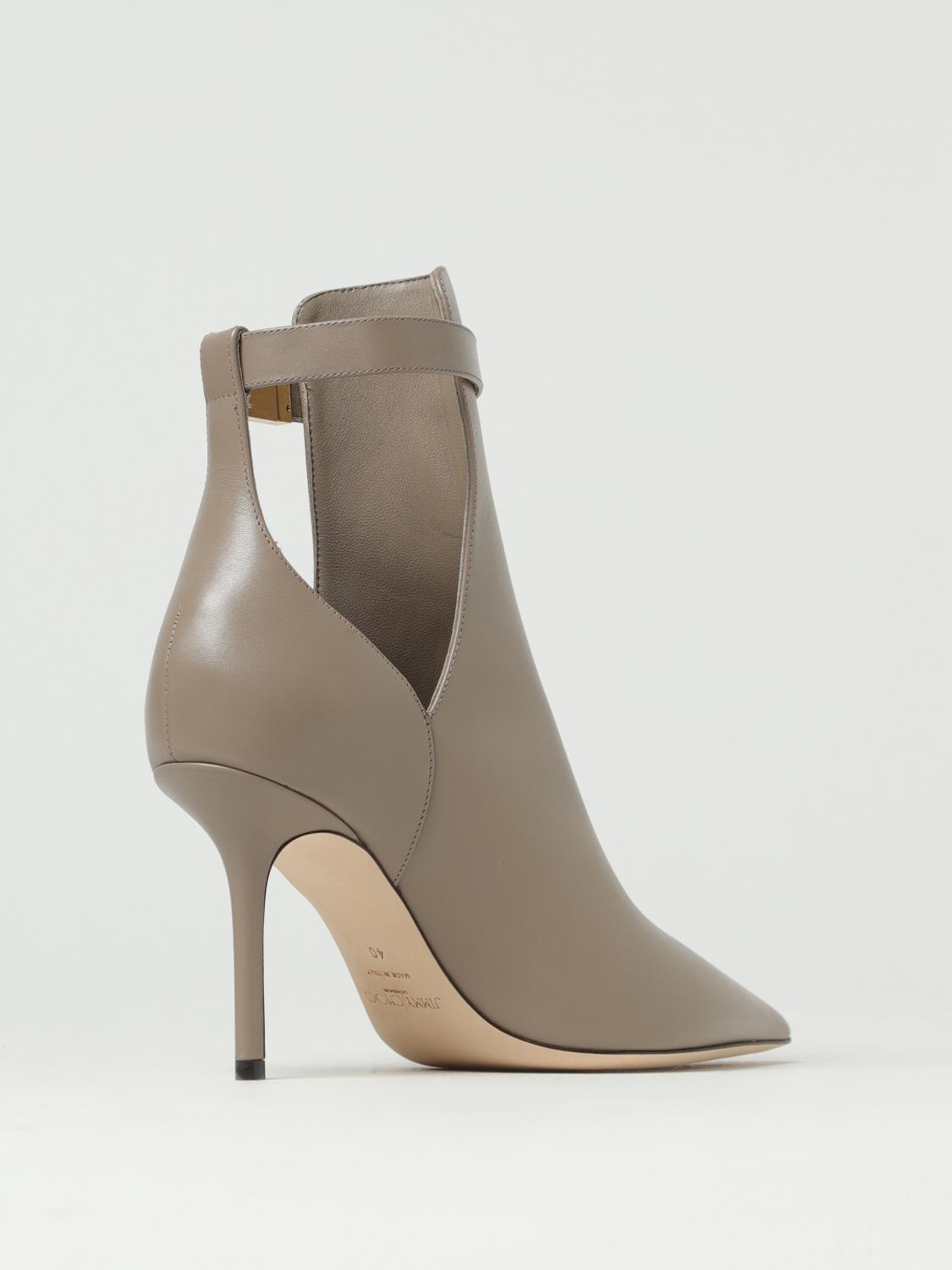 JIMMY CHOO BOTINES PLANOS: Zapatos mujer Jimmy Choo, Tórtola - Img 3
