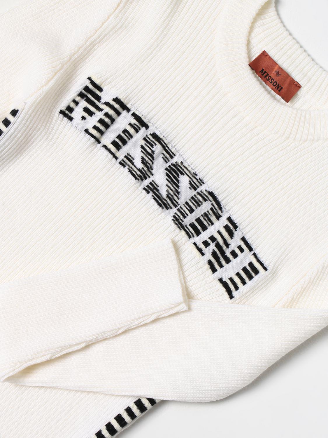 MISSONI KLEID: Kleid kinder Missoni, Weiß - Img 3